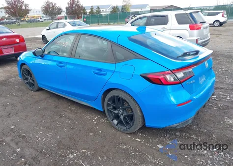2022 Honda Civic Sport из США, поврежденный, VIN 19XFL2G87NE025016